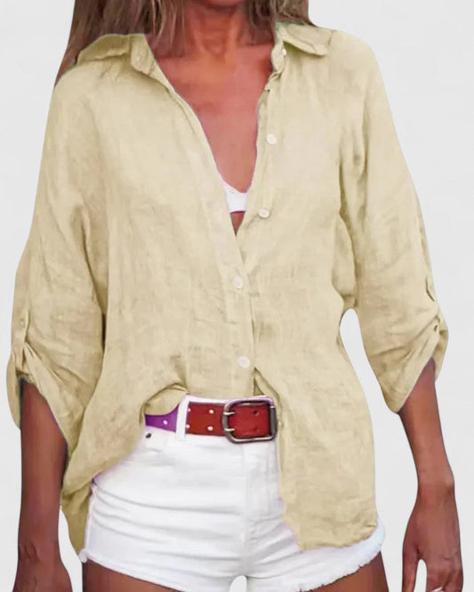 Top in Rosa und Beige - Ansicht 2