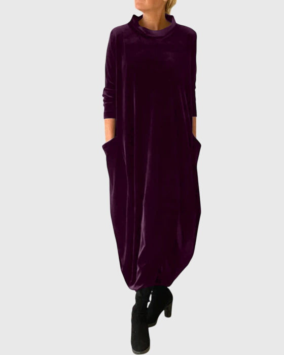 Kleid in Grün und Rot - Ansicht 5