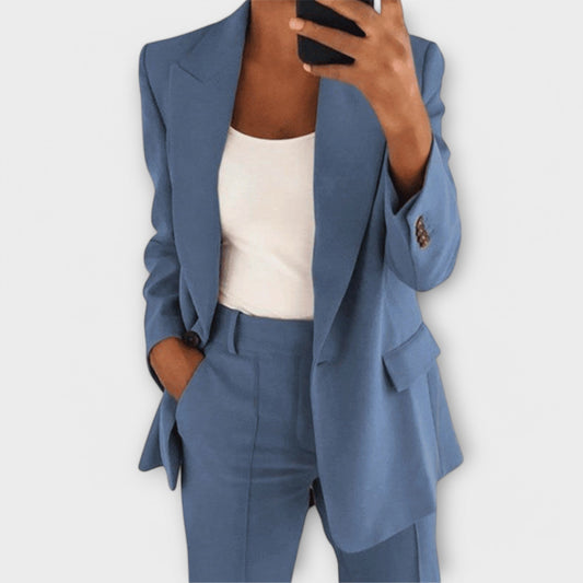 Zweiteiler in Schwarz und Blau - Ansicht 2