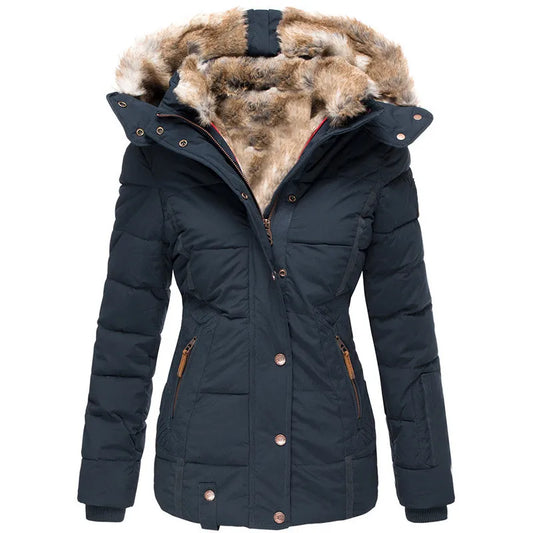 Jacke in Blau und Schwarz - Ansicht 2