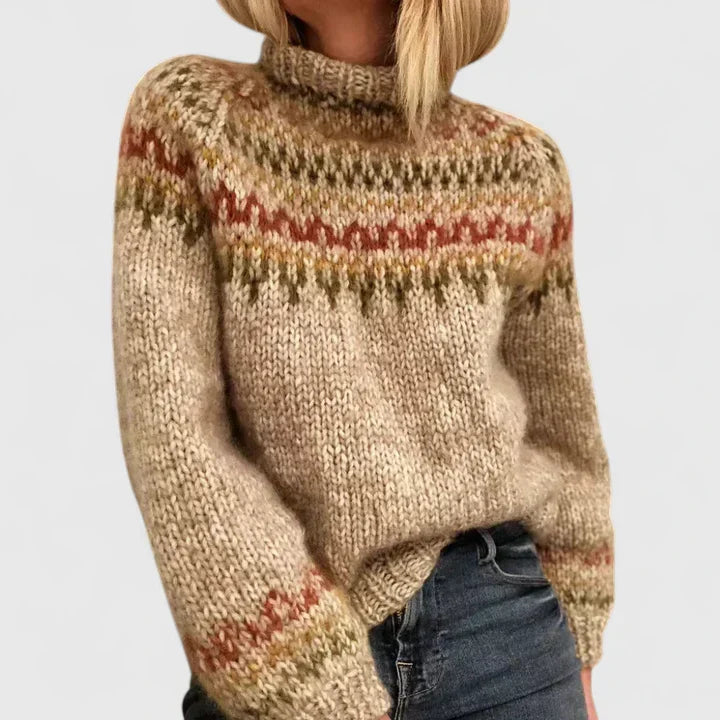 Strickpullover in Camel - Ansicht 2