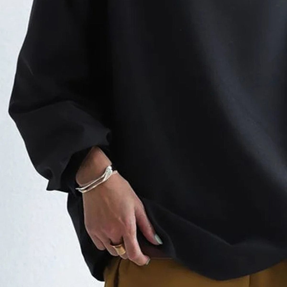 Top in Schwarz und Blau - Ansicht 8