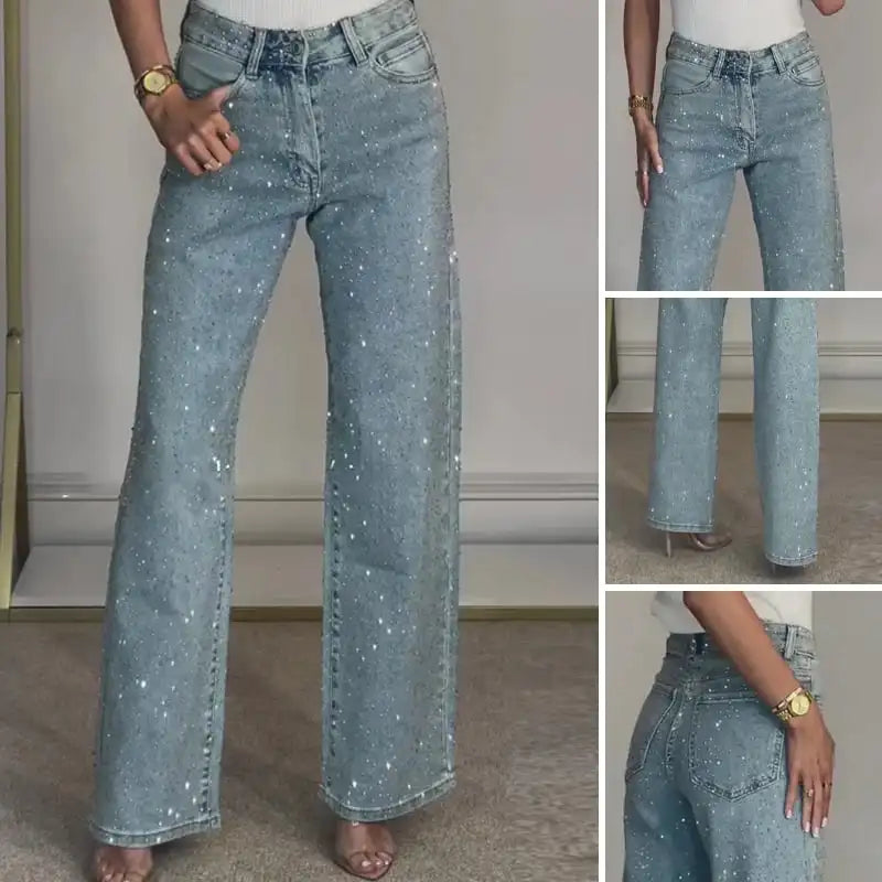 Jeans aus Denim in Schwarz - Ansicht 7