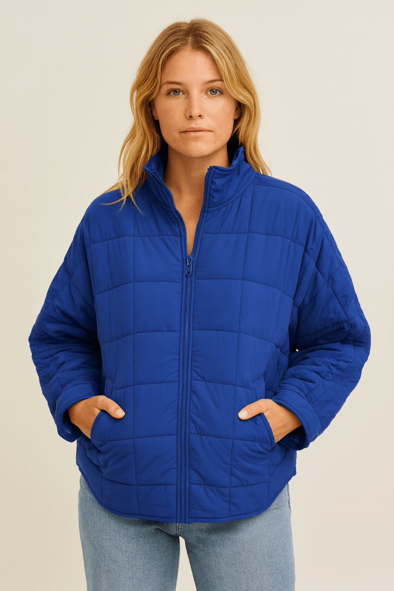 Steppjacke mit Reissverschluss - Ansicht 8