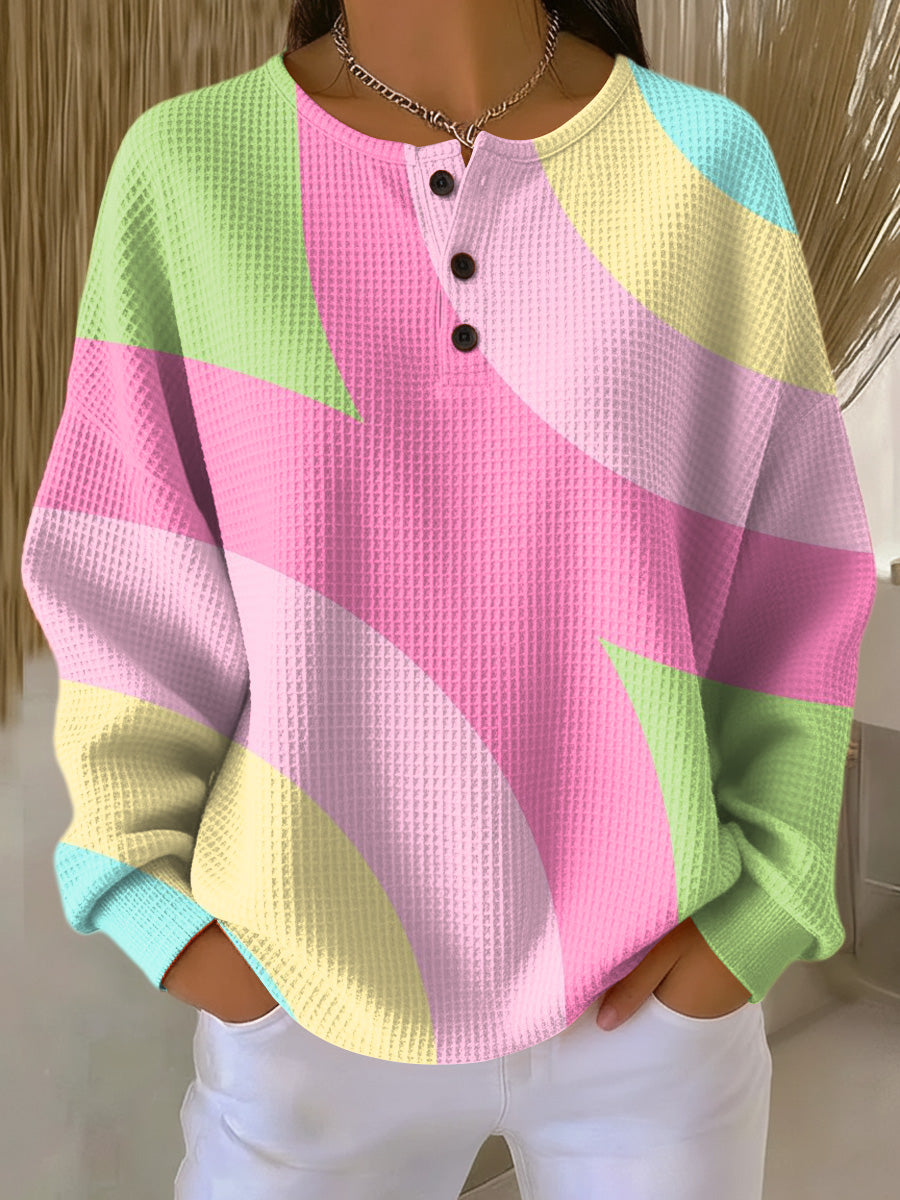 Strickpullover in Rosa