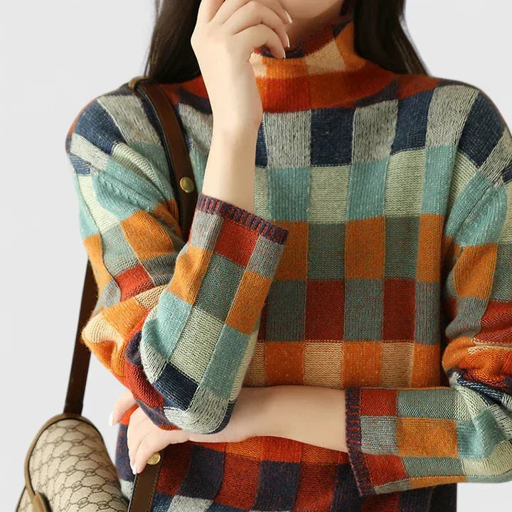 Strickpullover in Multicolored für Damen - Ansicht 4