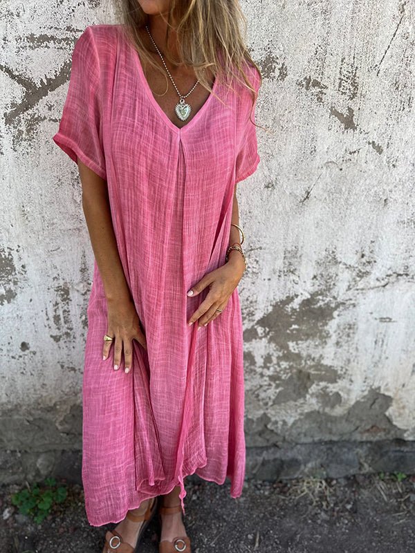 Kleid mit V-Ausschnitt - Ansicht 10