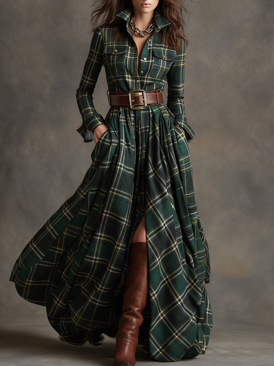 Hemdblusenkleid mit Knopfleiste - Ansicht 2