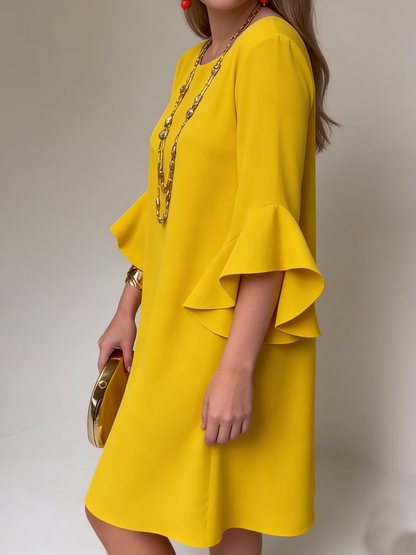 Minikleid mit Rüschen - Ansicht 3