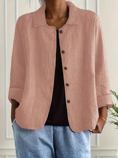 Top in Rosa und Khaki - Ansicht 2