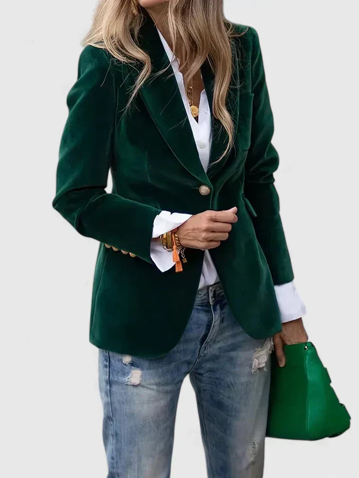Blazer in Schwarz und Grün - Ansicht 3