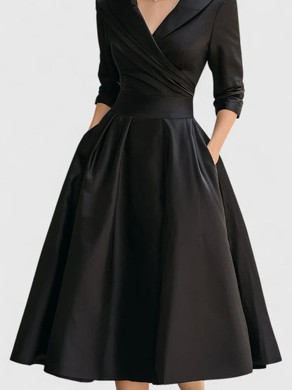 Kleid in Schwarz und Blau - Ansicht 5