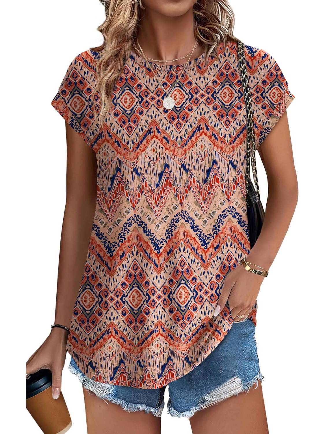 Bluse in Colorful Leaf - Ansicht 5