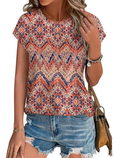 Bluse in Colorful Leaf - Ansicht 4