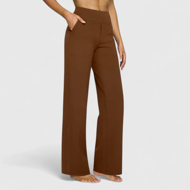 Stoffhose mit Taschen in Creme - Ansicht 8