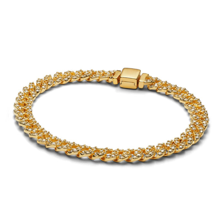 Cuban Armband mit Moissanite
