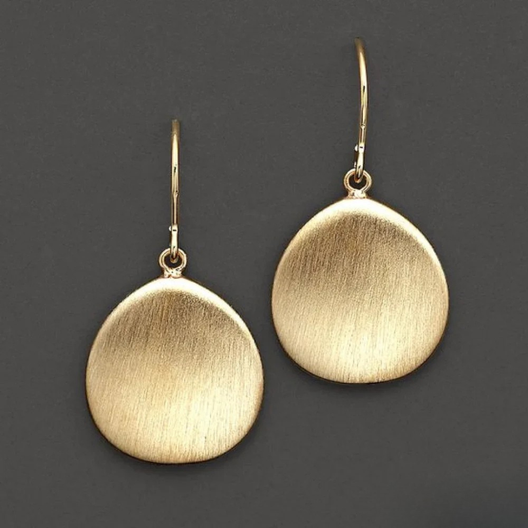 Zeitlose Retro Gold Ohrringe
