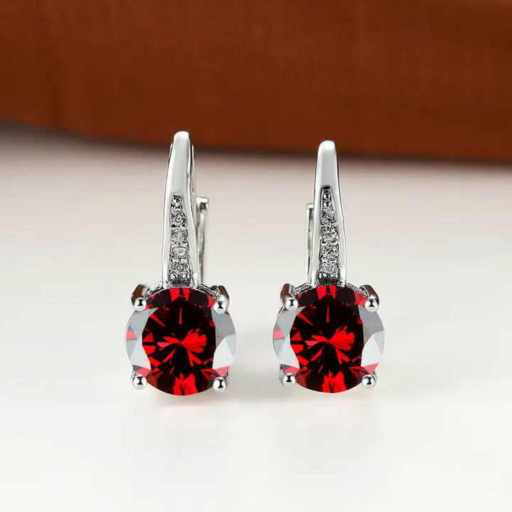 Boucles d'oreilles Celira Orvane | Or blanc