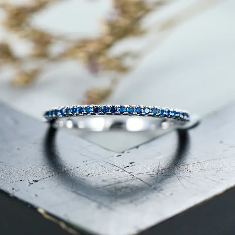 Soraya Azurith Ring | Weißgold
