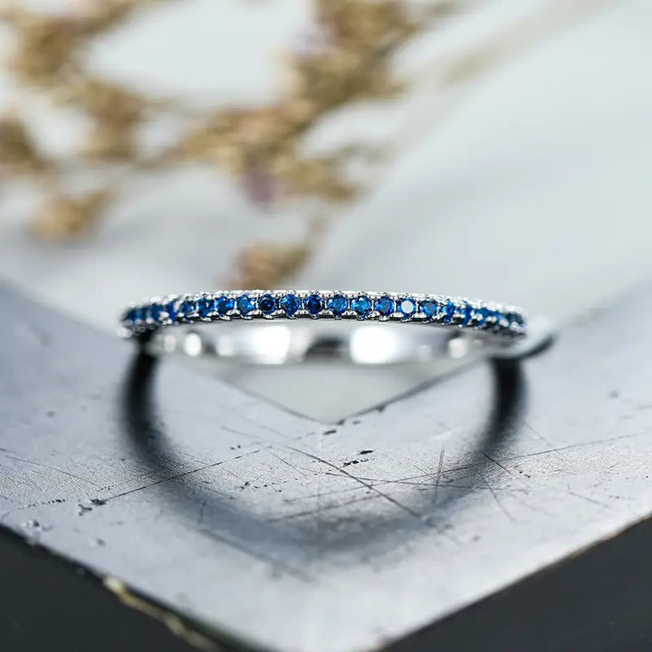 Soraya Azurith Ring | Weißgold