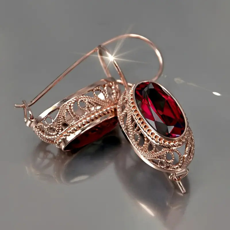 Talessia Rougefort Ohrringe | Roségold