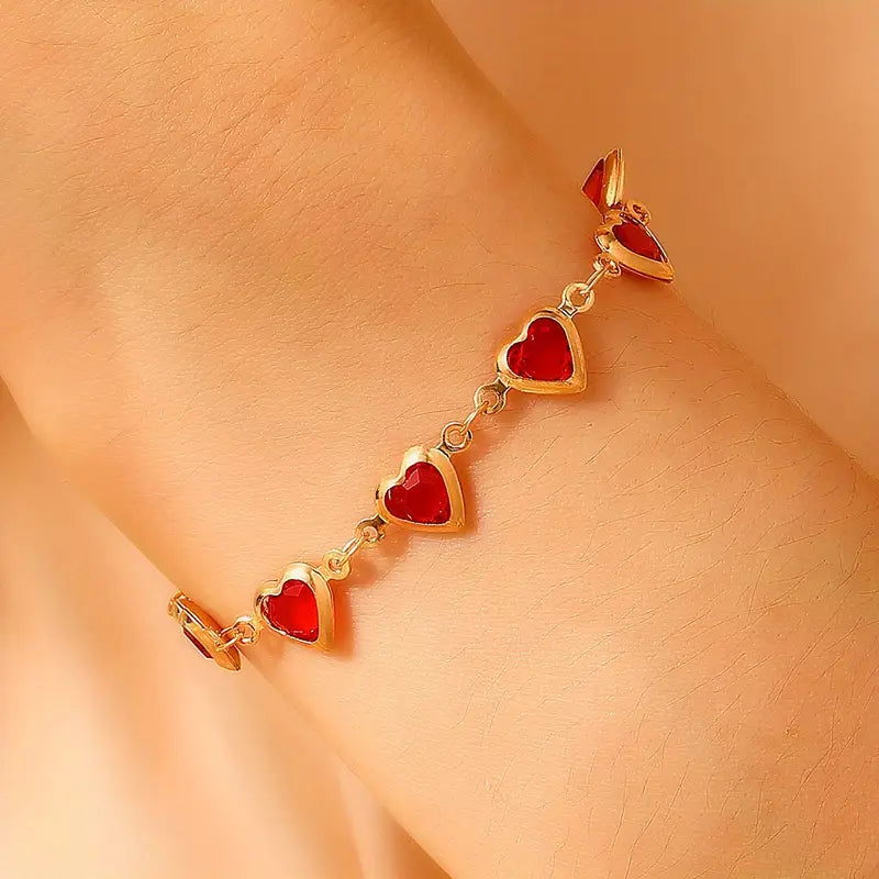 Ophelyra Garnetelle Armband | Gold