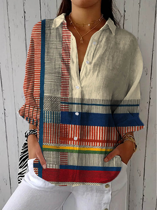 Bluse mit Knopfleiste
