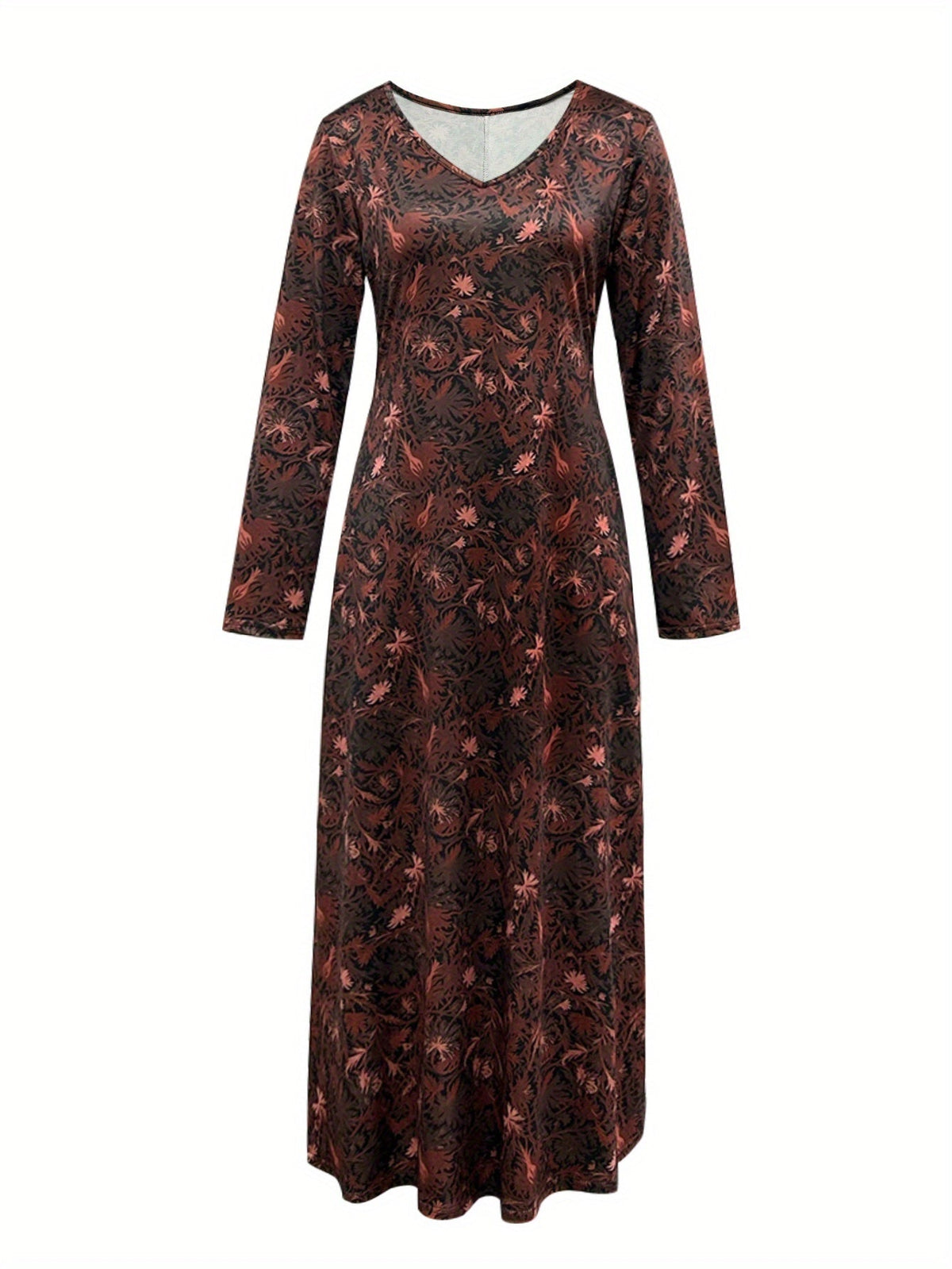 Maxikleid mit Blumenmuster - Ansicht 3