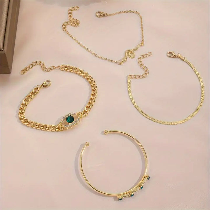 Serpina Veyra Armband-Set | Gold
