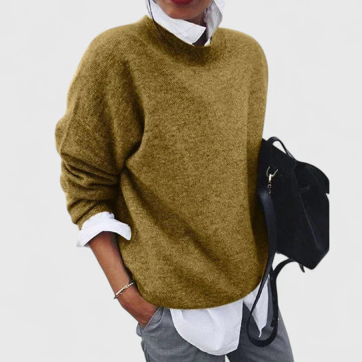 Strickpullover in Blau und Grau - Ansicht 2