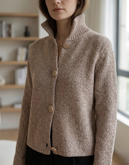 Jacke in Braun für Damen - Ansicht 2
