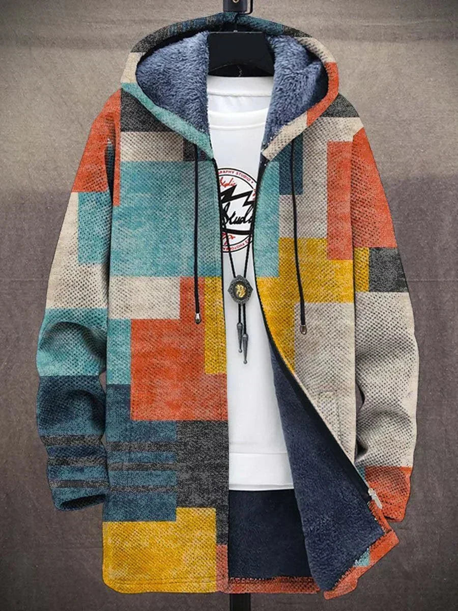 Strickpullover mit Colourblock und Langarm - Ansicht 3