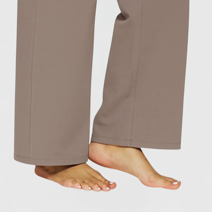 Stoffhose in Taupe und Grau - Ansicht 6