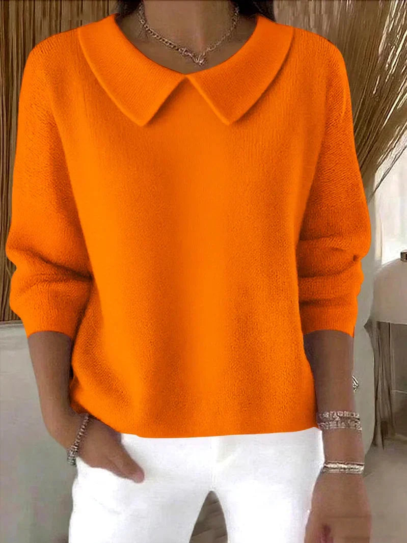 Strickpullover in Grün und Blau - Ansicht 4