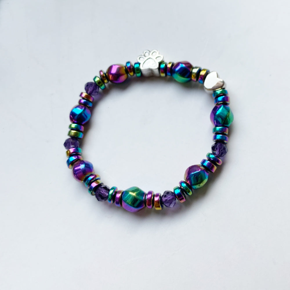 Pfoten Anhänger Magnetarmband