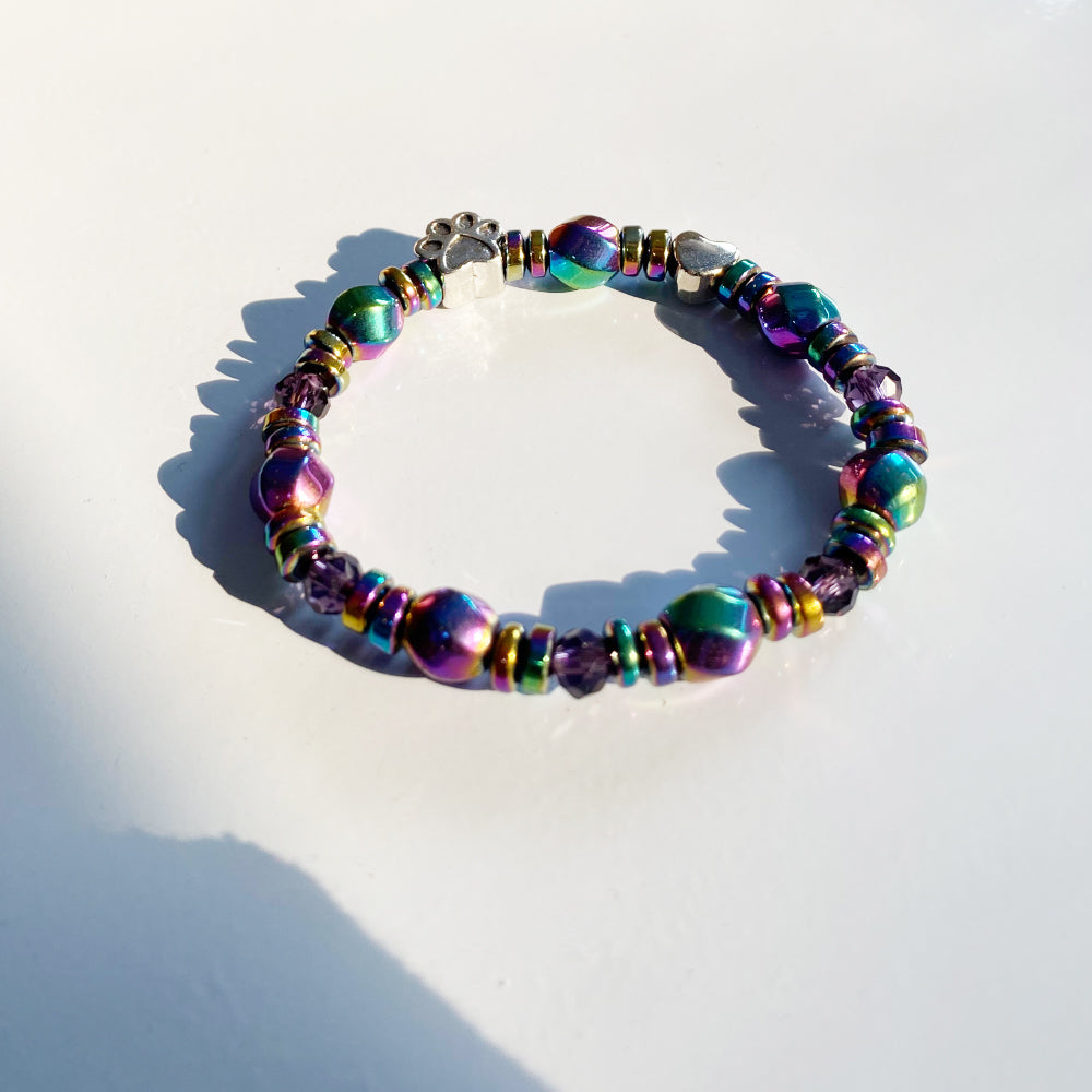 Pfoten Anhänger Magnetarmband