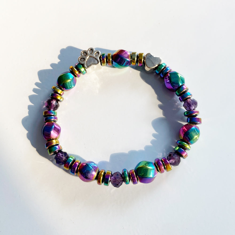 Pfoten Anhänger Magnetarmband