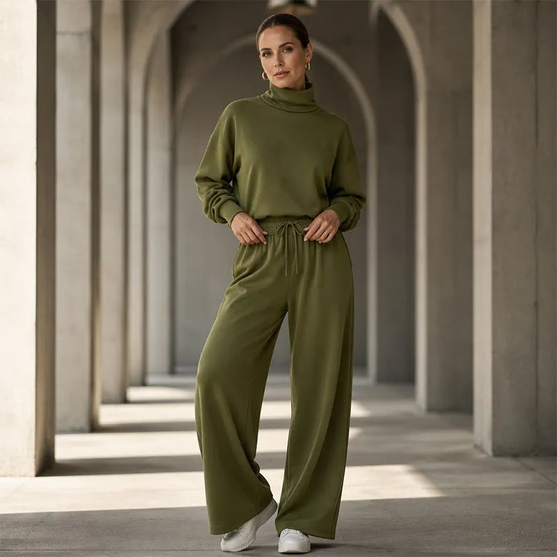 Rollkragenpullover mit Rollkragen in Grau - Ansicht 4