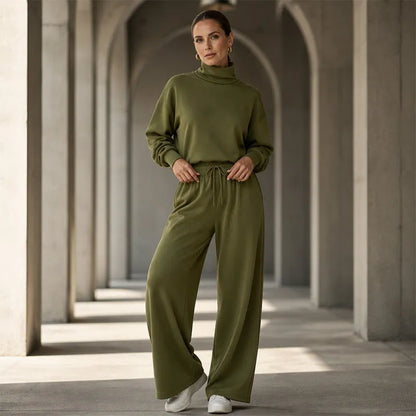 Rollkragenpullover mit Rollkragen in Grau - Ansicht 4