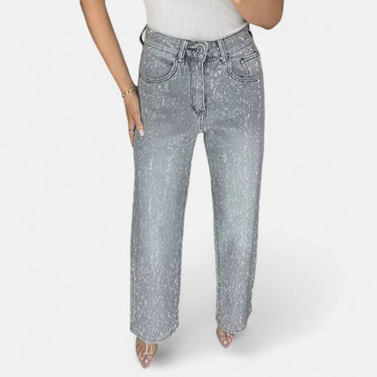 Jeans aus Denim in Schwarz - Ansicht 2