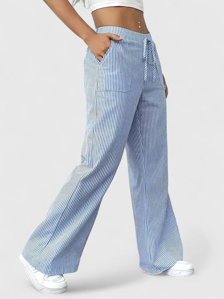 Stoffhose mit Taschen