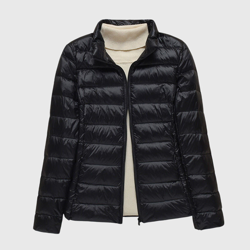 Steppjacke mit Steppung in Dark Blue Hood - Ansicht 10