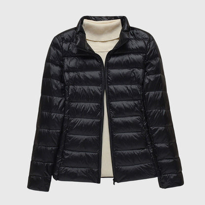 Steppjacke mit Steppung in Dark Blue Hood - Ansicht 10
