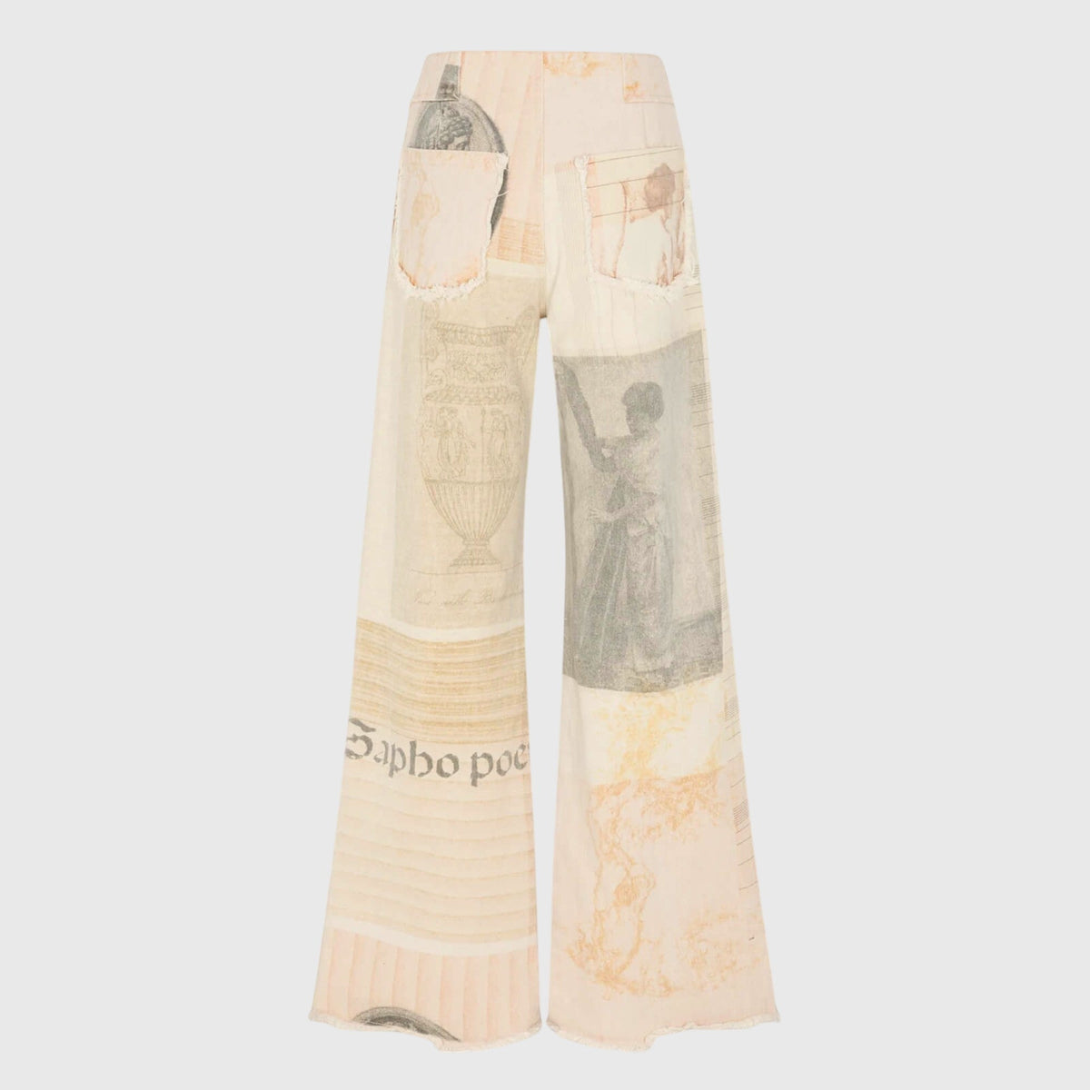 Jeans aus Denim in Beige - Ansicht 9