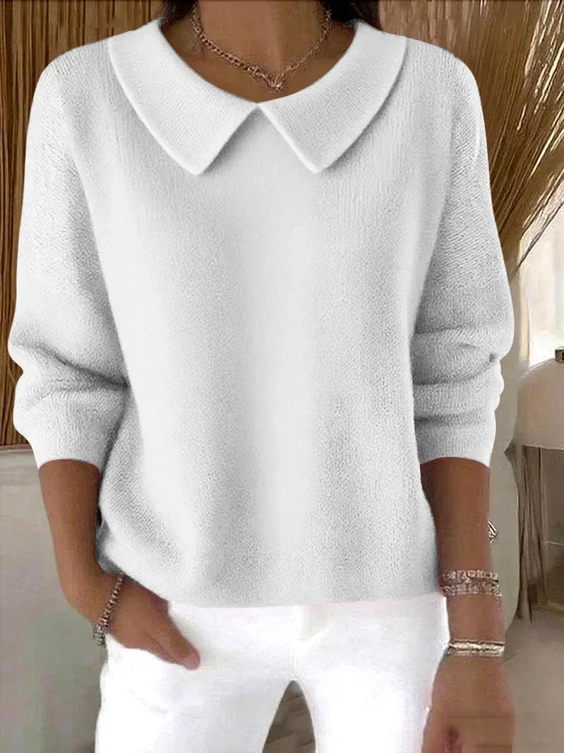 Strickpullover in Grün und Blau - Ansicht 3