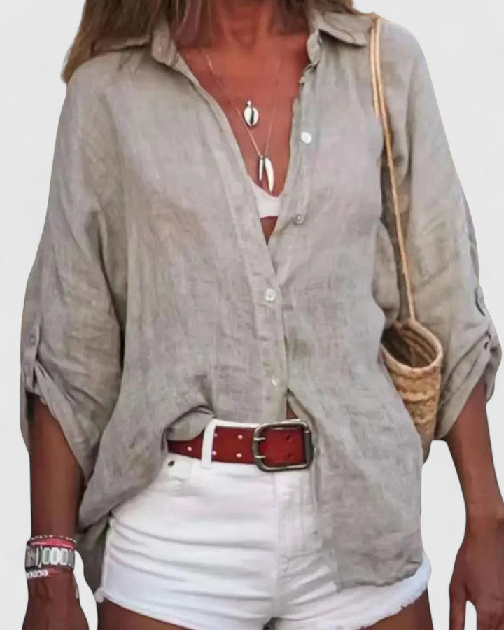 Top in Rosa und Beige - Ansicht 3