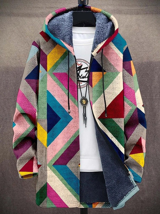 Strickpullover mit Colourblock und Langarm