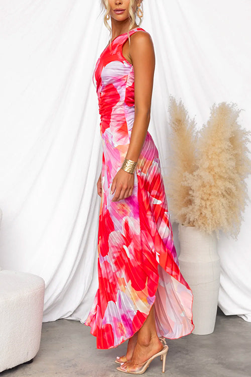 Kleid mit Falten für Damen - Ansicht 3