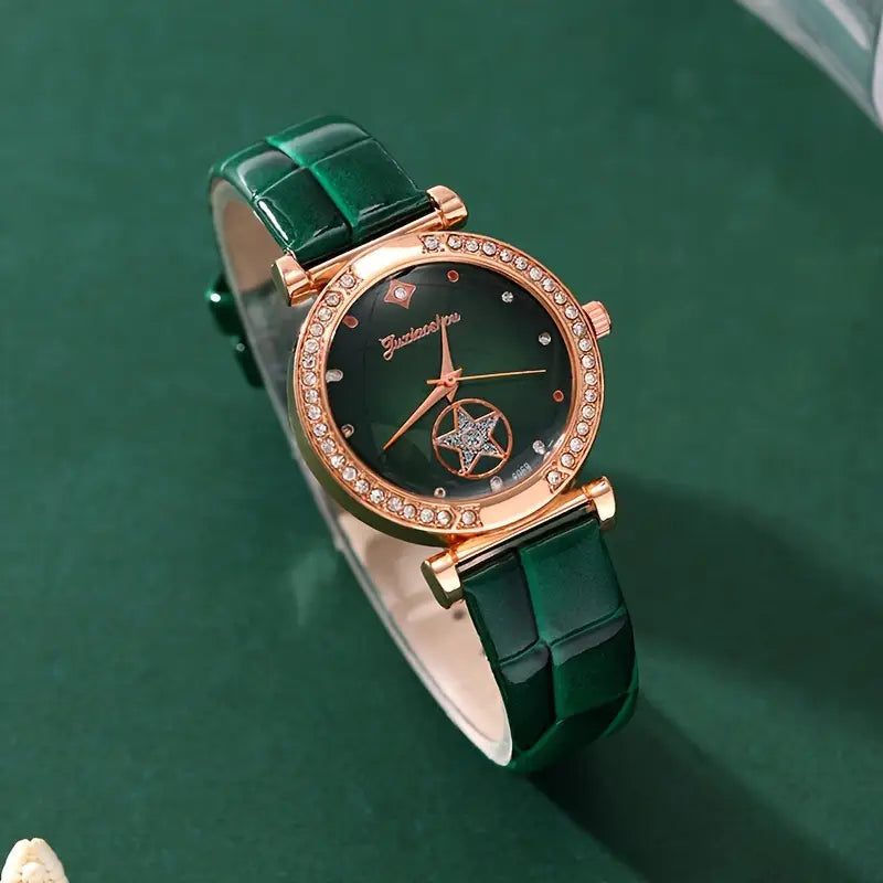 Verdantra Timecourt Schmuckset | Gold