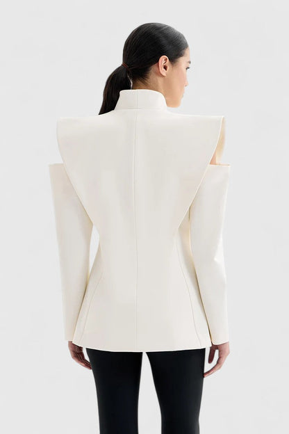 Blazer in Weiss für Damen - Ansicht 5